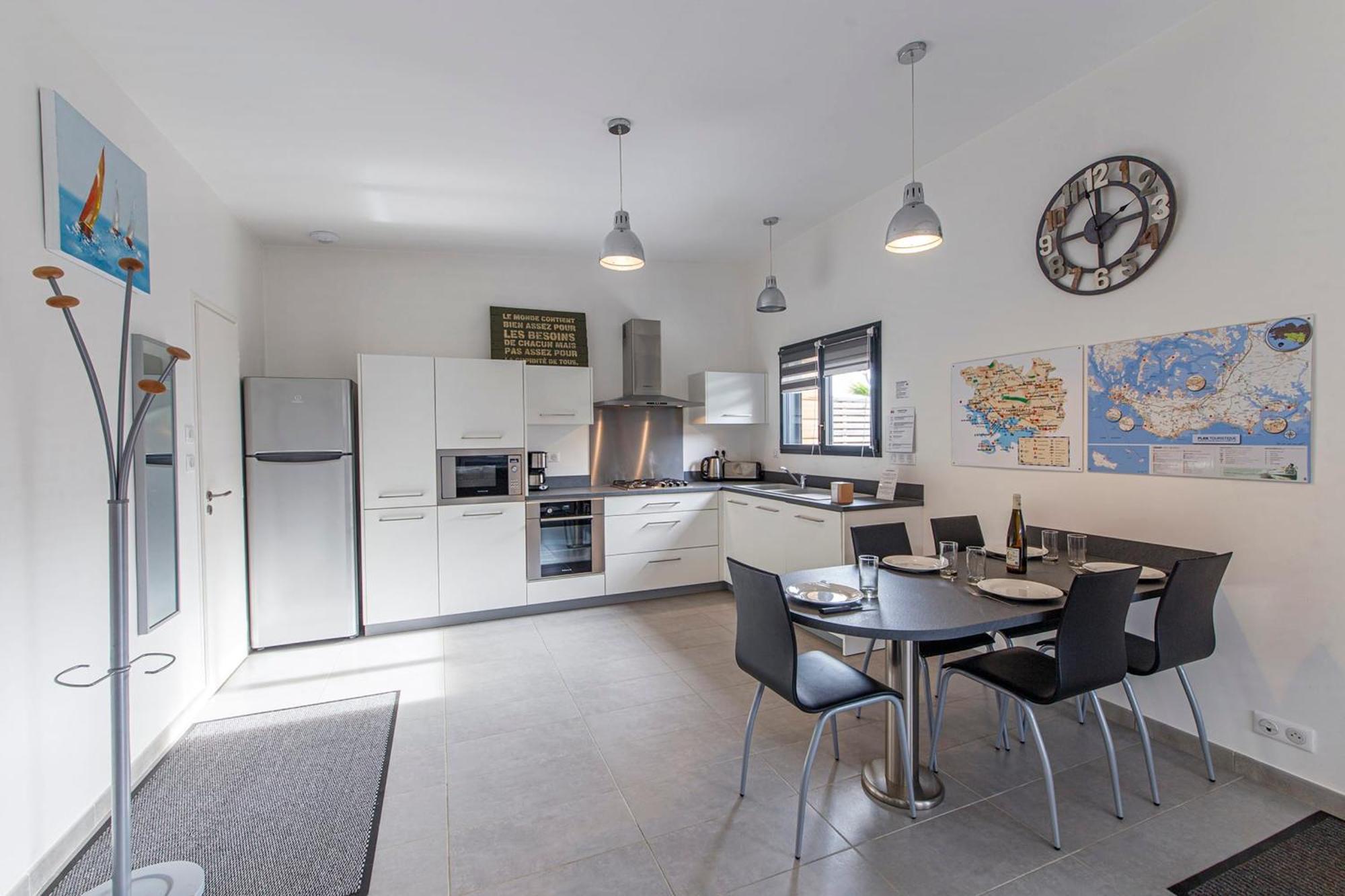 Holavre- Maison Pour 5P Avec Piscine Le Tour-du-Parc Exteriör bild
