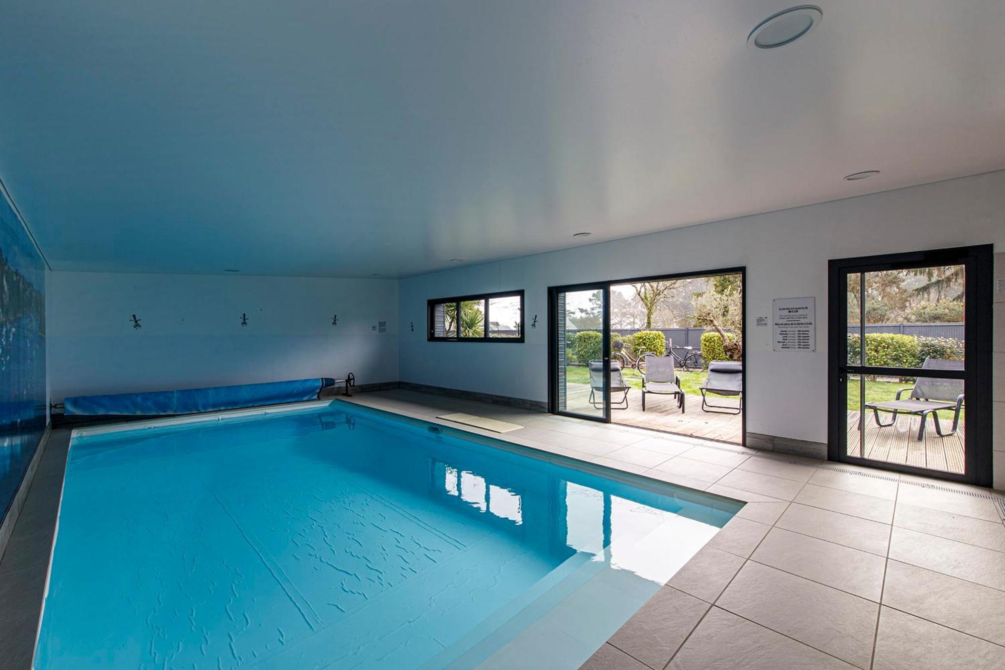 Holavre- Maison Pour 5P Avec Piscine Le Tour-du-Parc Exteriör bild